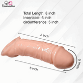 Kaamastra Jumbo Extender Penis Sleeve Silicone
